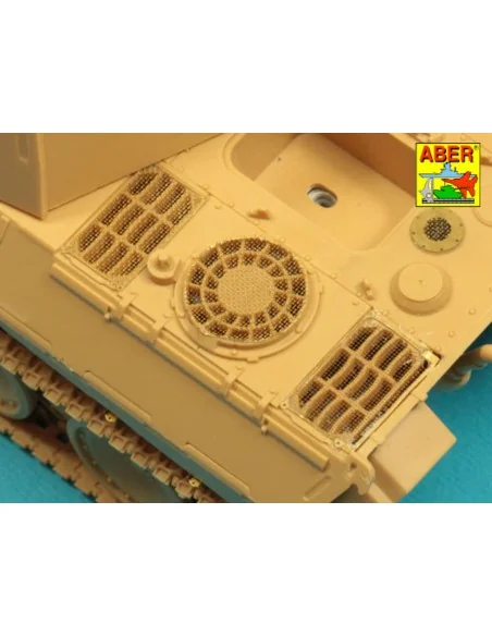 Grilles for Panther D, 1/48 - Aber Models 48 A33