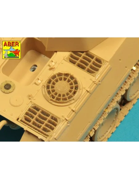 Grilles for Panther D, 1/48 - Aber Models 48 A33
