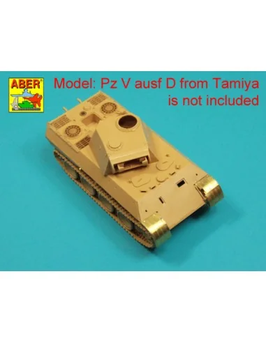 Grilles for Panther D, 1/48 - Aber Models 48 A33