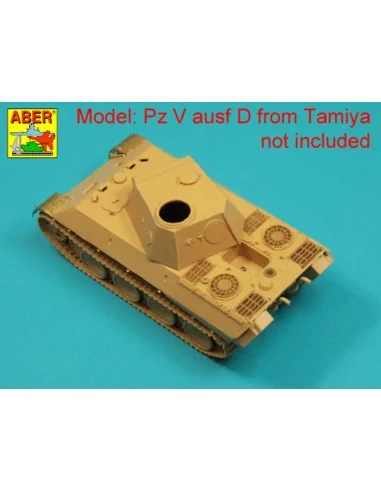 Grilles for Panther D, 1/48 - Aber Models 48 A33
