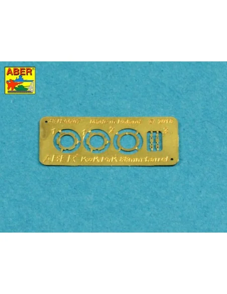 German 88 mm KwK 36 L/56 Tiger I Early Barrel, 1/48 - Aber Models 4...