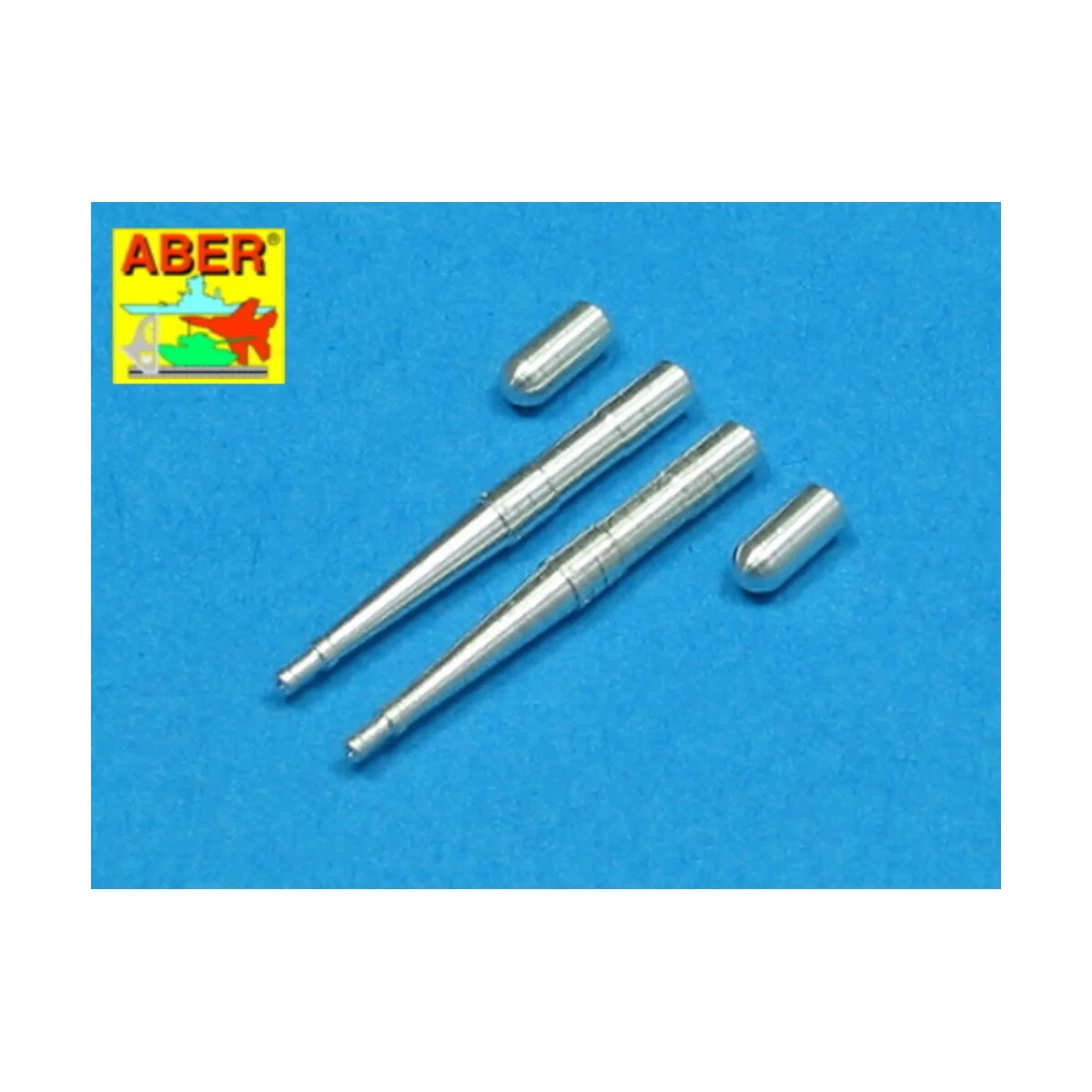 2 barrels for Hispano 20mm for Spitfire, 1/48 - Aber Models A48 022 2 barrels for Hispano 20mm for Spitfire, 1/48 - Aber Models A48 022