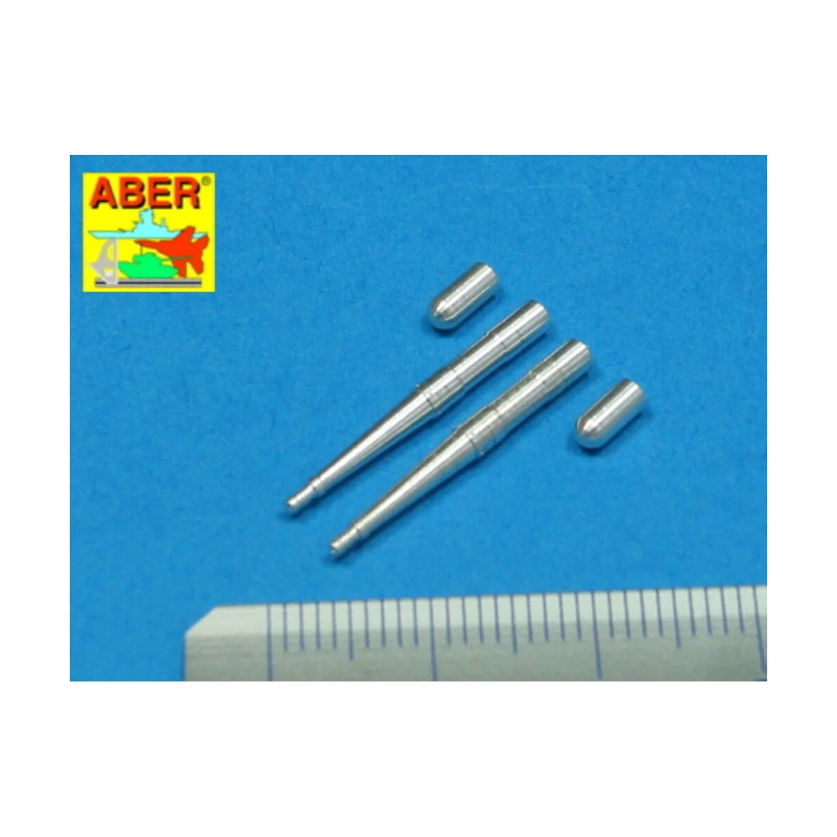 2 barrels for Hispano 20mm for Spitfire, 1/48 - Aber Models A48 022 2 barrels for Hispano 20mm for Spitfire, 1/48 - Aber Models A48 022