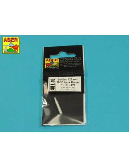 Soviet 122mm M-30 tank Barrel for SU-122, 1/48 - Aber Models 48 L-10