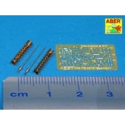 Set of two barrels for lMG 08/15 Spandau, 1/48 - Aber Models A48 040