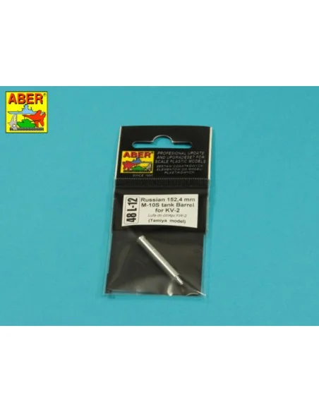 Russian M-10S barrel for KV-II, 1/48 - Aber Models 48 L-12