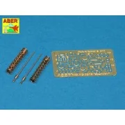Set of two barrels for lMG 08/15 Spandau - Aber Models A48 040