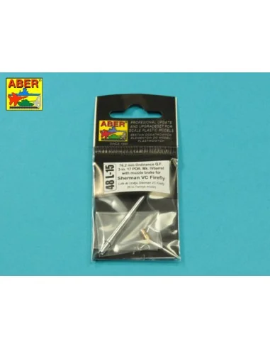 Tank Gun Barrel for British Sherma VC Firefly, 1/48 - Aber Models 4...
