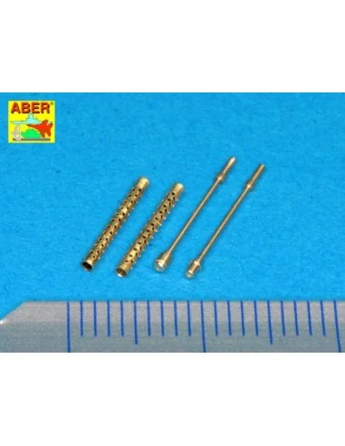 [NO_DESC] Set of 2 barrels for Browning M-1919 A4, 1/48 - Aber Mode...
