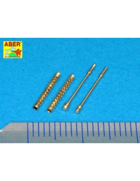 [NO_DESC] Set of 2 barrels for Browning M-1919 A4, 1/48 - Aber Mode...