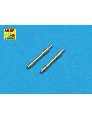 2 Barrels for German Tank MG 34, 1/48 - Aber Models 48 L-20