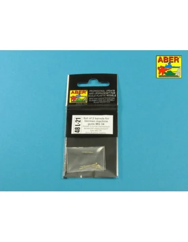 [NO_DESC] Set of 2 barrels for German machine guns MG34, 1/48 - Abe...