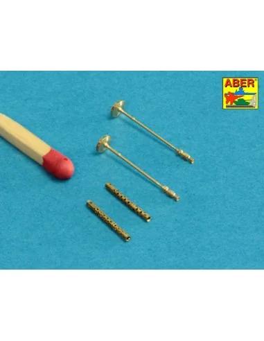 Set of 2 barrels for German machine guns MG34, 1/48 - Aber Models 4...