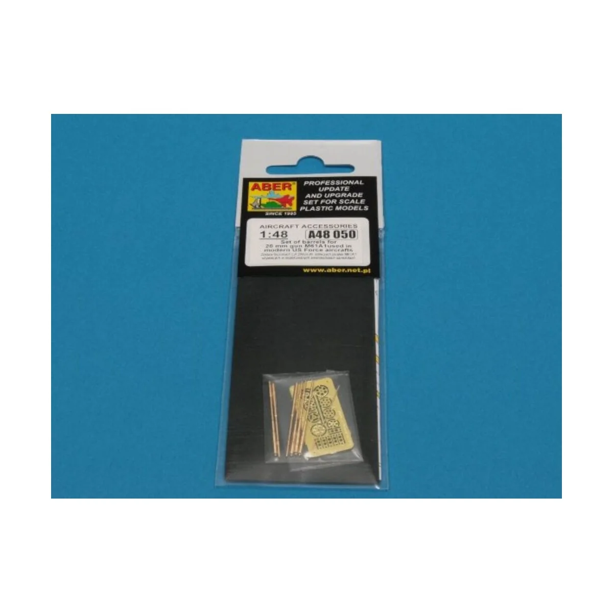 Barrels for M61A1, 1/48 - Aber Models A48 050 Barrels for M61A1, 1/48 - Aber Models A48 050