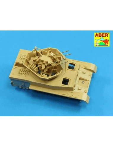 German Flak 38 barrels for Wirbelwind, 1/48 - Aber Models 48 L-24