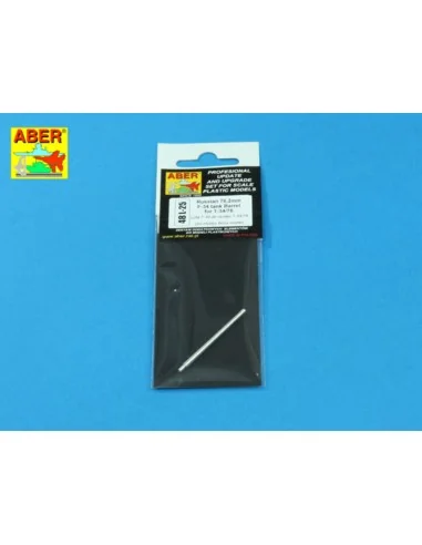 Russian 76, 2mm F-34 tank Barrel for T-34/76, 1/48 - Aber Models 48...