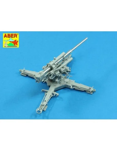 German 88mm L/56 two-piece barrel, 1/48 - Aber Models 48 L-27
