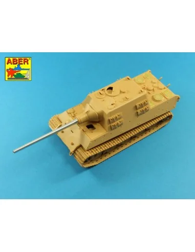 128mm PaK 44 gun for Jagdtiger, 1/48 - Aber Models 48 L-29