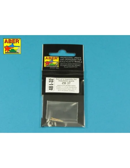 Set of 2 Barrels for ZB 37 machine guns [used on Pz.35/38(t)], 1/48...
