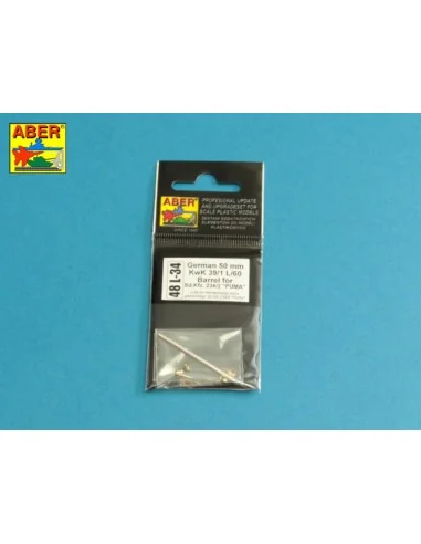 German 50mm KwK39/1 L/60 Barrel for Sd.Kfz.234/2 PUMA, 1/48 - Aber ...