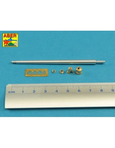 German 88mm Pak 43/2 L/71 barrel for Sd.Kfz.184 Elefant, 1/48 - Abe...