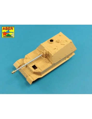 German 88mm Pak 43/2 L/71 barrel for Sd.Kfz.184 Elefant, 1/48 - Abe...