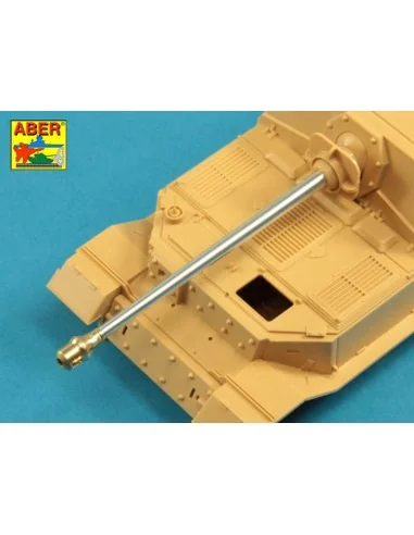 German 88mm Pak 43/2 L/71 barrel for Sd.Kfz.184 Elefant, 1/48 - Abe...
