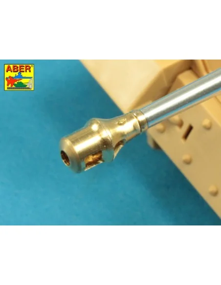 German 88mm Pak 43/2 L/71 barrel for Sd.Kfz.184 Elefant, 1/48 - Abe...