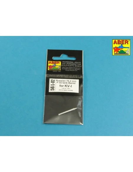 [NO_DESC] Russian 76, 2 mm F-32 barrel for KV-1, 1/56 - Aber Models...