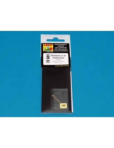 [NO_DESC] German 2 m antennas x3 pcs, 1/72 - Aber Models 72 A01