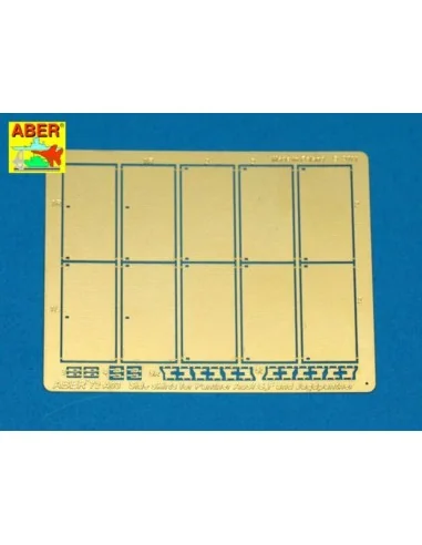 [NO_DESC] Side skirts for Panther G/F, 1/72 - Aber Models 72 A03
