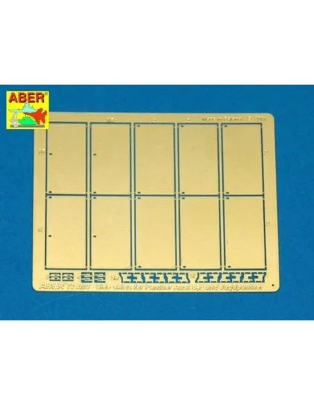 [NO_DESC] Side skirts for Panther G/F, 1/72 - Aber Models 72 A03