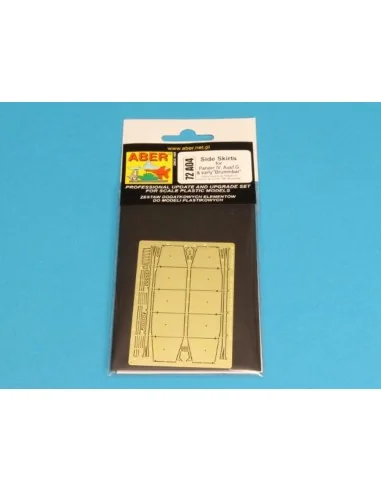 Side skirts for PzKpfw IVG, 1/72 - Aber Models 72 A04