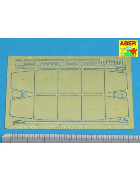 [NO_DESC] Side skirts for PzKpfw IVG, 1/72 - Aber Models 72 A04