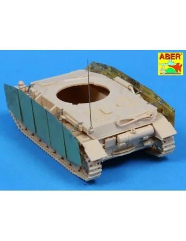 [NO_DESC] Side skirts for Pz IV H, 1/72 - Aber Models 72 A05