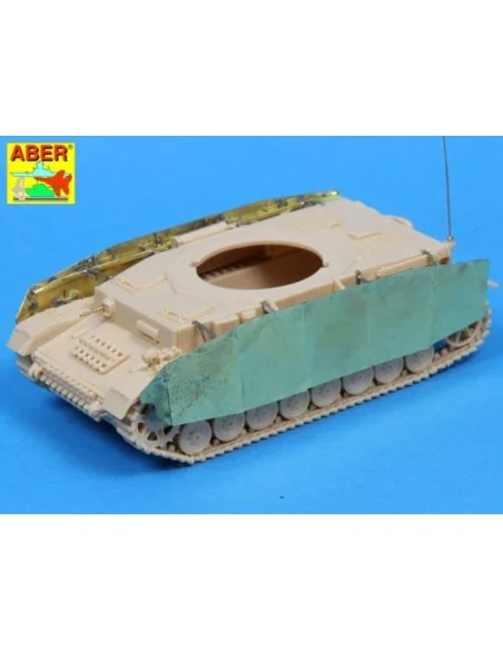 Side skirts for Pz IV H, 1/72 - Aber Models 72 A05