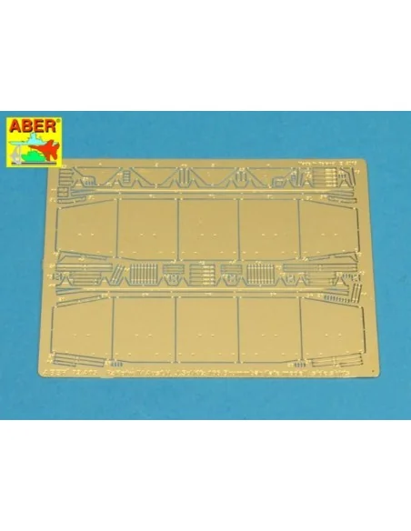 Side skirts for Pz IV H, 1/72 - Aber Models 72 A05