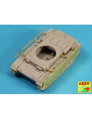Side skirts for PzKpfw III, 1/72 - Aber Models 72 A09