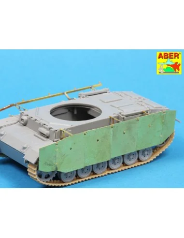 Side skirts for PzKpfw III, 1/72 - Aber Models 72 A09