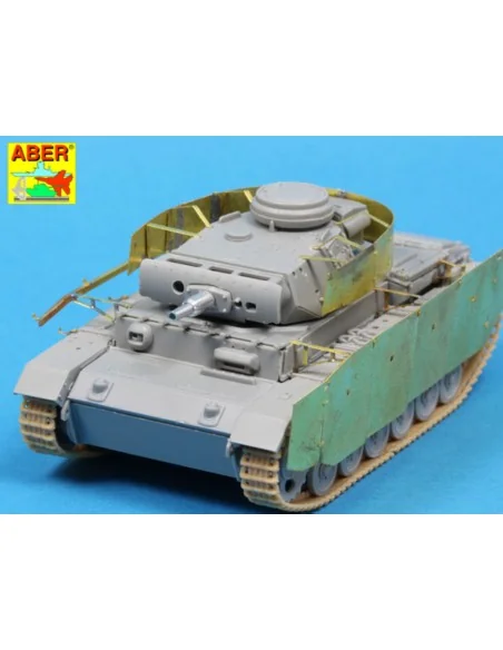 Side skirts for PzKpfw III, 1/72 - Aber Models 72 A09