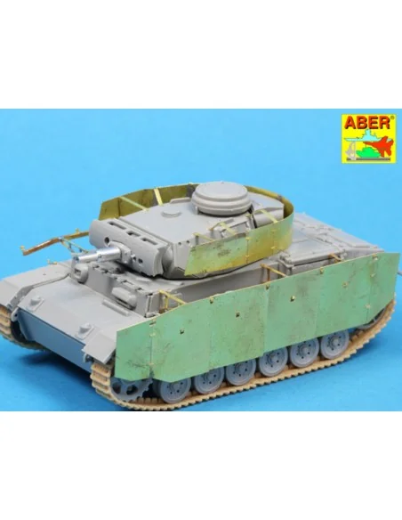 Side skirts for PzKpfw III, 1/72 - Aber Models 72 A09