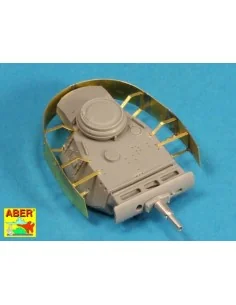 Turret skirts for PzKpfw III, 1/72 - Aber Models 72 A10