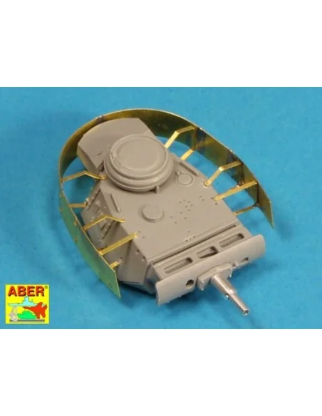 Turret skirts for PzKpfw III, 1/72 - Aber Models 72 A10