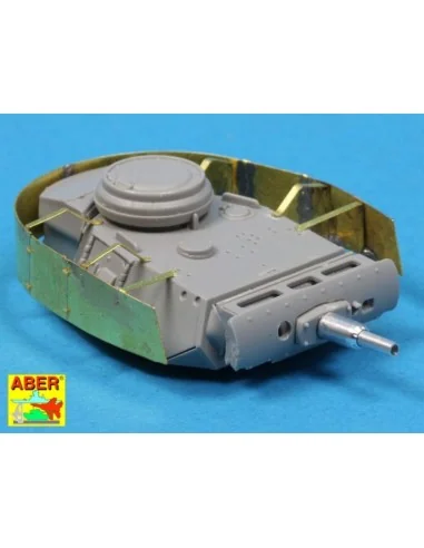 Turret skirts for PzKpfw III, 1/72 - Aber Models 72 A10