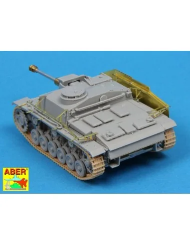 Side skirts for Stug. III-Early, 1/72 - Aber Models 72 A11
