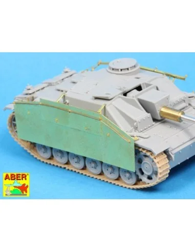 Side skirts for Stug. III-Early, 1/72 - Aber Models 72 A11