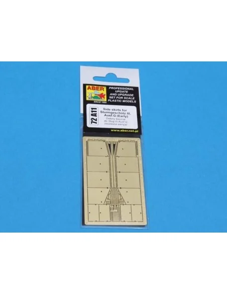 Side skirts for Stug. III-Early, 1/72 - Aber Models 72 A11