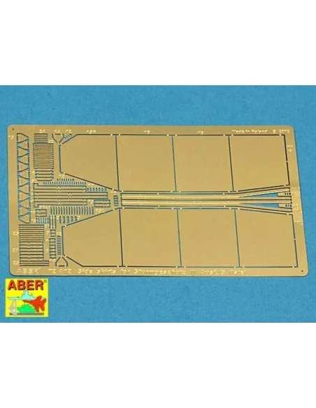 Side skirts for Stug. III (Late), 1/72 - Aber Models 72 A12