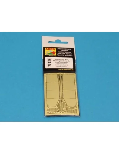 Side skirts for Stug. III (Late), 1/72 - Aber Models 72 A12