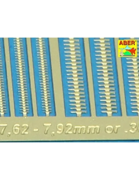 [NO_DESC] Ammo belts .30 and .50, 1/72 - Aber Models 72 A13